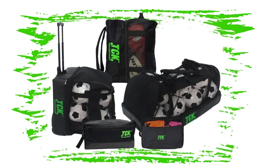 TCK bags grouped
